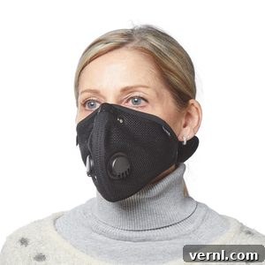 reusable fabric dust mask with replaceable filters