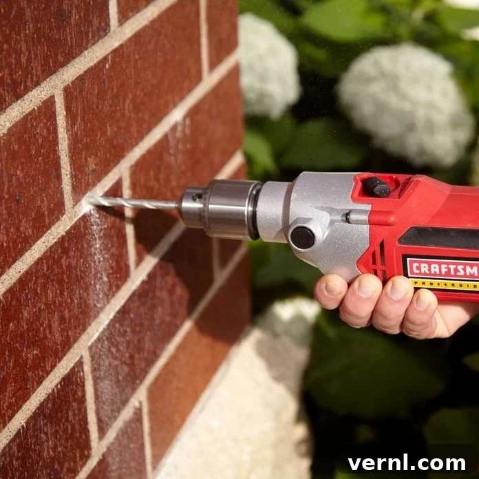 Rotary vs. Hammer Drills: Picking the Right Tool 5 Close-up of a hammer drill bit with a carbide tip designed for masonry