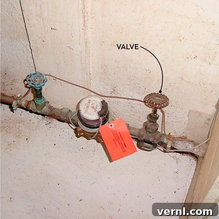 How To Locate Your Gas Shutoff Valve And Water Shutoff Valve Callouts 2