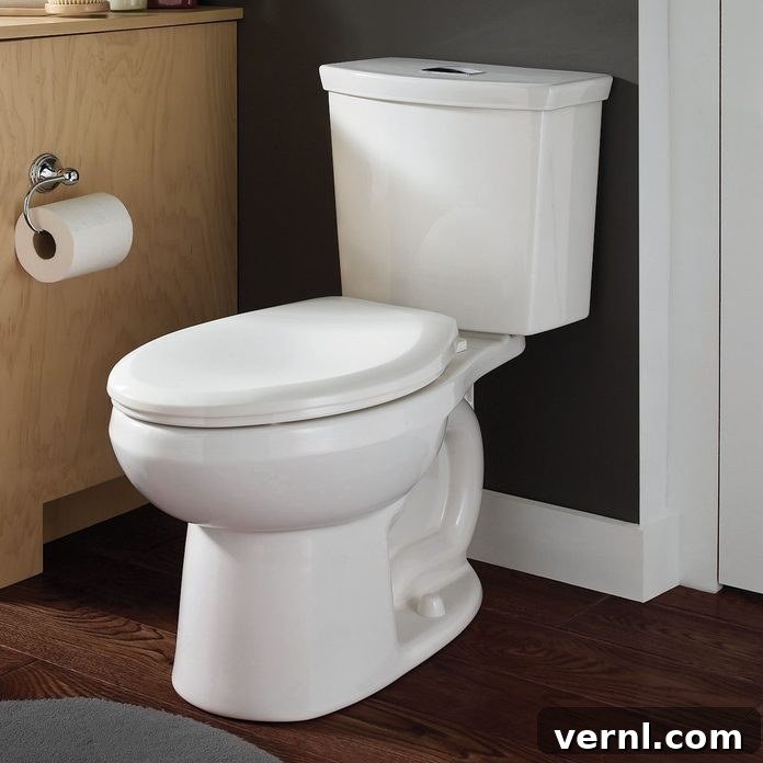 The Ultimate Toilet Buying Guide for Your Home 8 American Standard H2Option Siphonic Dual Flush Elongated toilet.