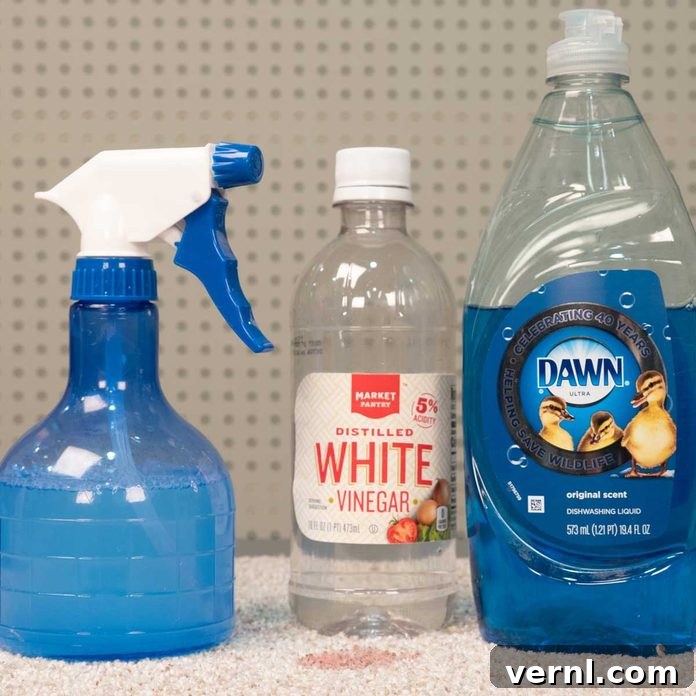 Unveiling the Secrets to Pristine Carpets: Blood Stain Erasure 3 Dried blood stain on carpet being treated with a cleaning solution from a spray bottle