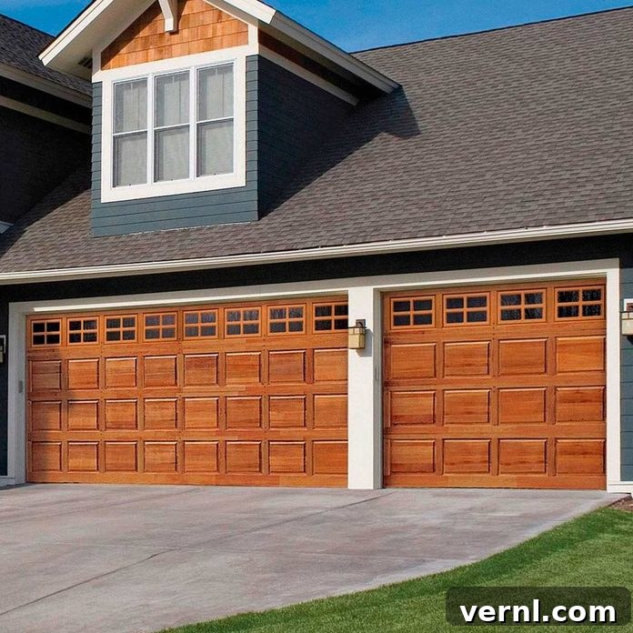 Match or Make a Statement Your Garage Door Color Guide 2 Clopay garage door seamlessly blending with modern home exterior