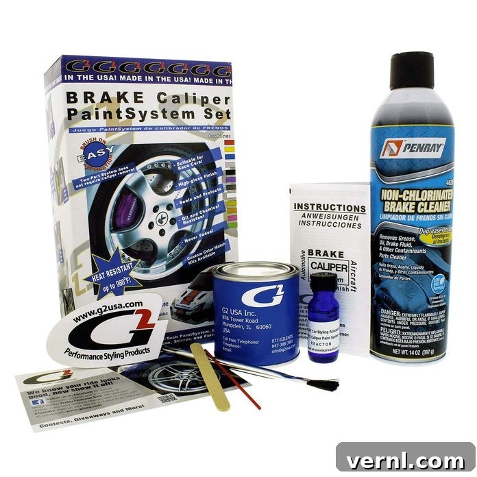 Achieving Flawless Brake Caliper Paint 2 High-Temperature-High-Gloss-Self-Leveling-Brush-On-Black-G2-Brake-Caliper-Paint-System-Kit-by-G2-USA