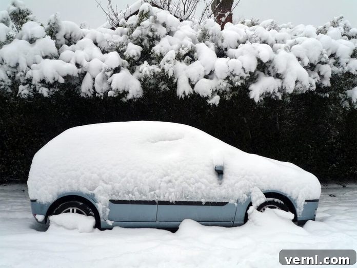 Farmers' Almanac Winter Forecasts: A Track Record Review 2 A car under the snow
