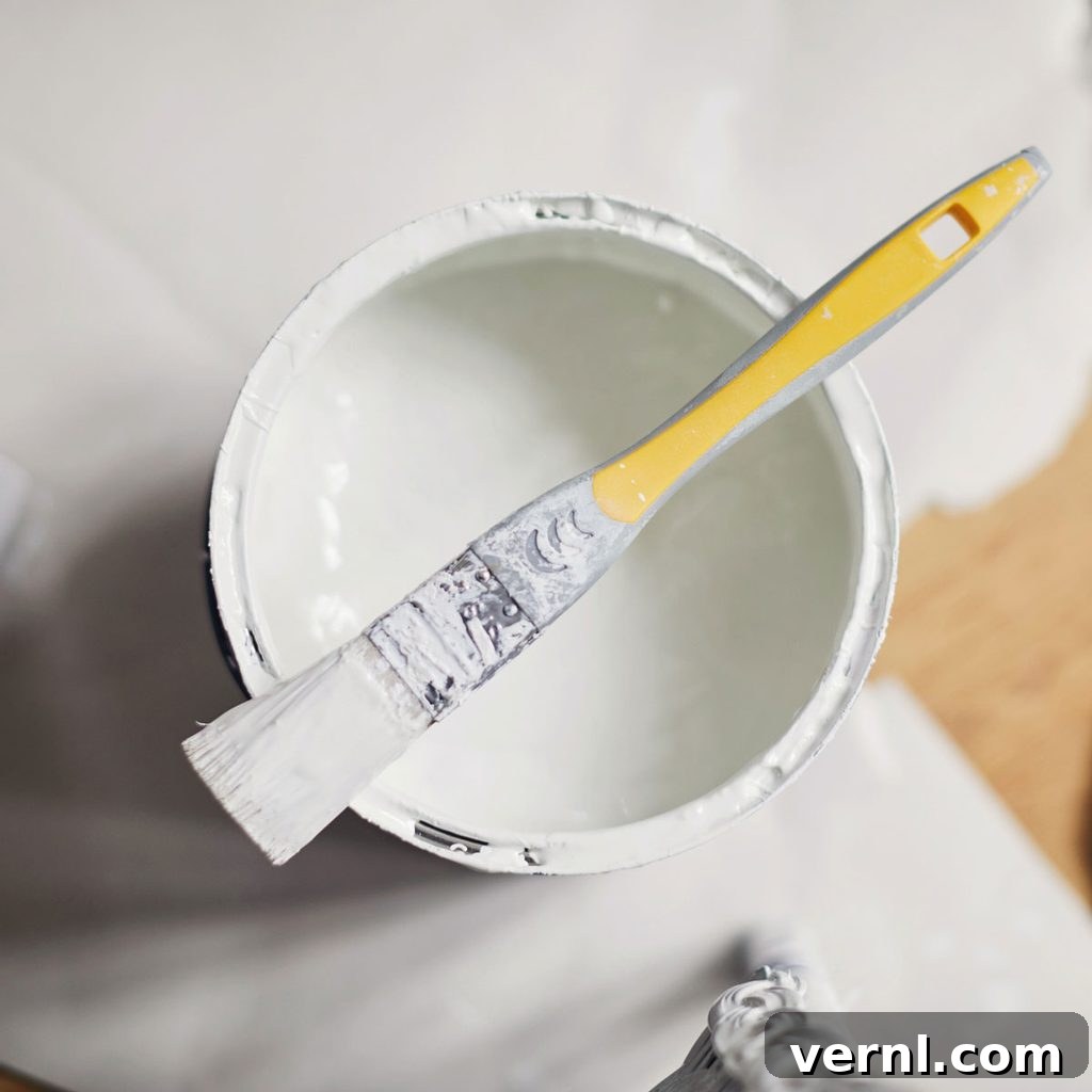 5 Paint Colors That Secretly Make Your Home Look Filthy 3 Crisp white paint on walls, making a room feel clean and bright