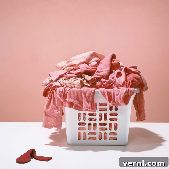 5 Paint Colors That Secretly Make Your Home Look Filthy 7 Red Sock with Pink Laundry - a subtle nod to pink's versatility