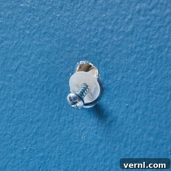 Cobra TripleGrip drywall anchor test