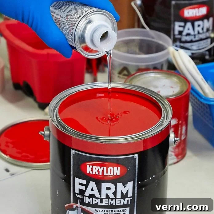 The Camper's Grand Comeback: From Junk to Jewel 6 add a catalyst to paint