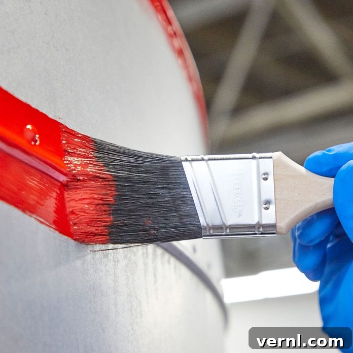 The Camper's Grand Comeback: From Junk to Jewel 7 paint exterior of camper