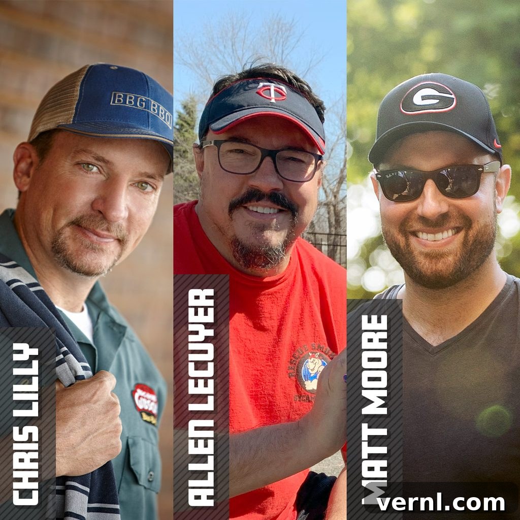 Mastering Charcoal Grilling: Expert Tips for Perfect Flavor 2 Three top pitmasters offering their best charcoal grilling tips.