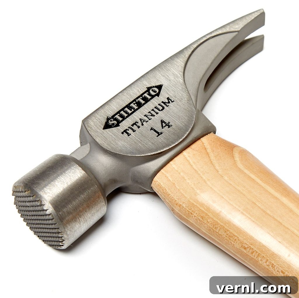 Titanium hammer head Stiletto ti hammer head | Construction Pro Tips