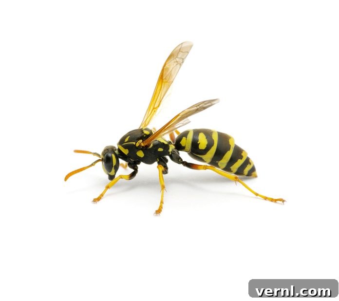 Bees Versus Wasps 6 Key Contrasts 2 paper wasp