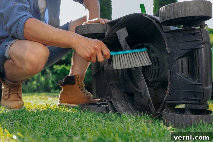 Spring And Fall Lawn Mower Maintenance