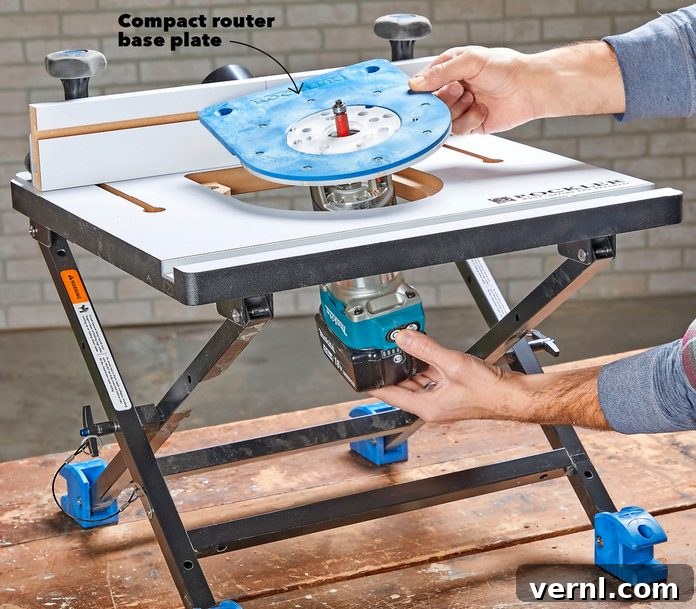 Best Cordless Routers: Freedom and Power at Your Fingertips 7 Router Table