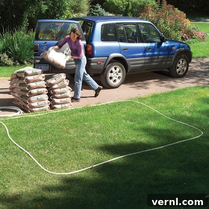 Loading Mulch Bags into Vehicle