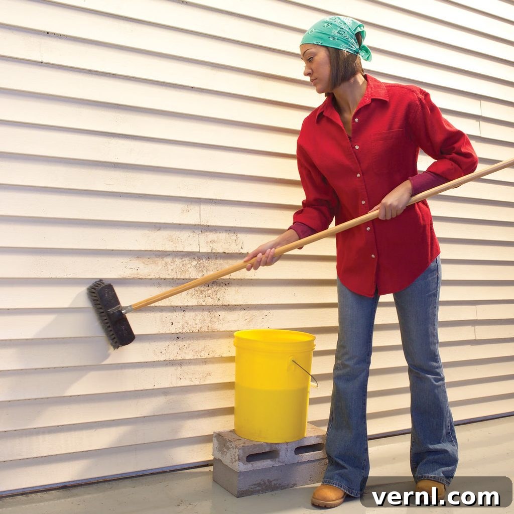 Choosing Siding: 9 Options for Your Home 4 vinyl siding wash scrub