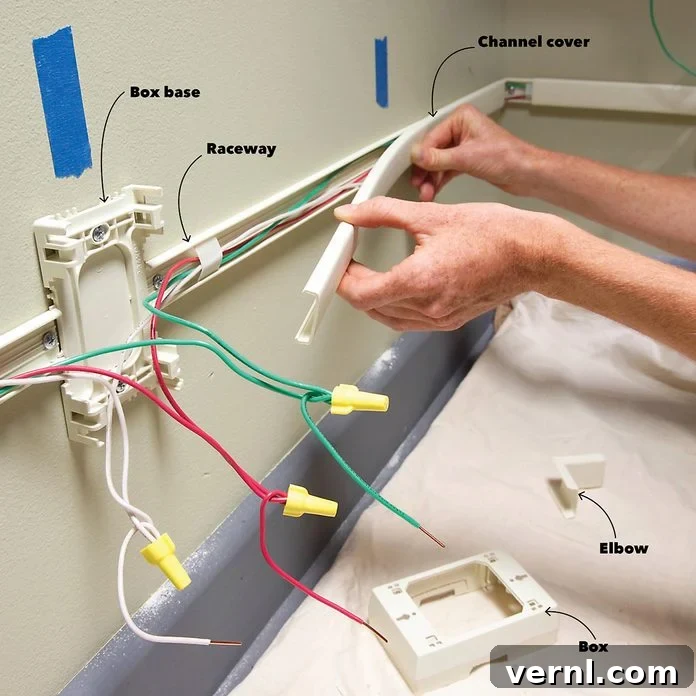 Hide Wires With Raceway