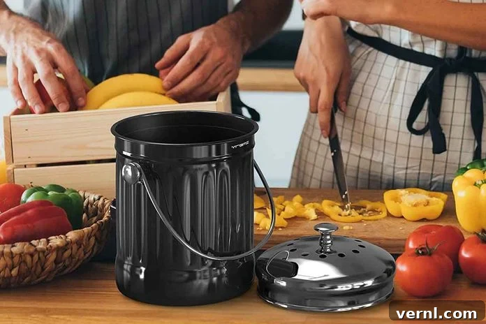 11 Brilliant Hacks to Deodorize Your Trash Can 2 Compost Caddy