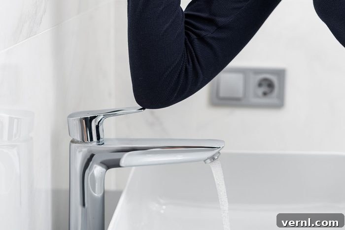 Smart Faucets: Upgrade Your Home's Water Experience 2 Elbow Faucet Control