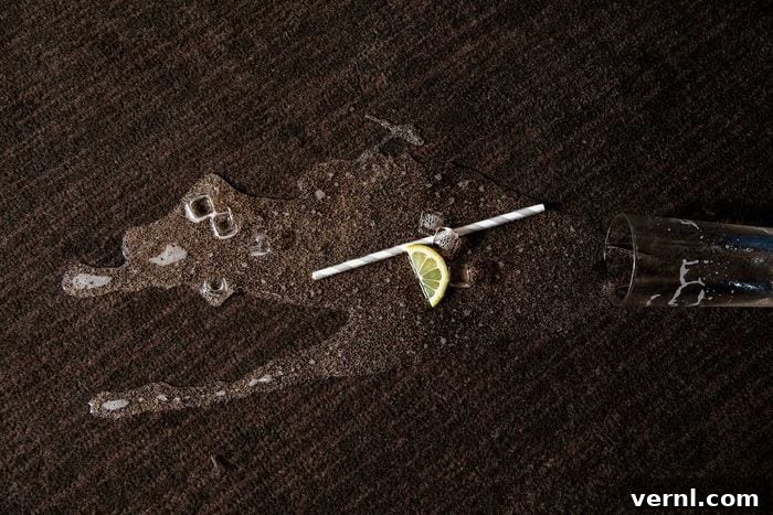 Drink Spilled On Carpet