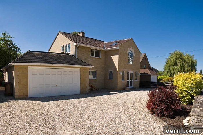Driveway Decisions: A Homeowner's Guide to Paving Options 6 Gravel Driveway