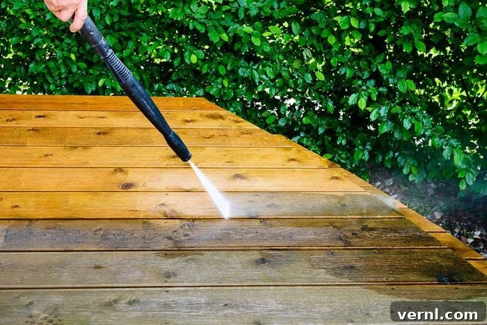 The Complete Guide to Exterior Wood Stains 2 Pressure Wash Deck Before Staining