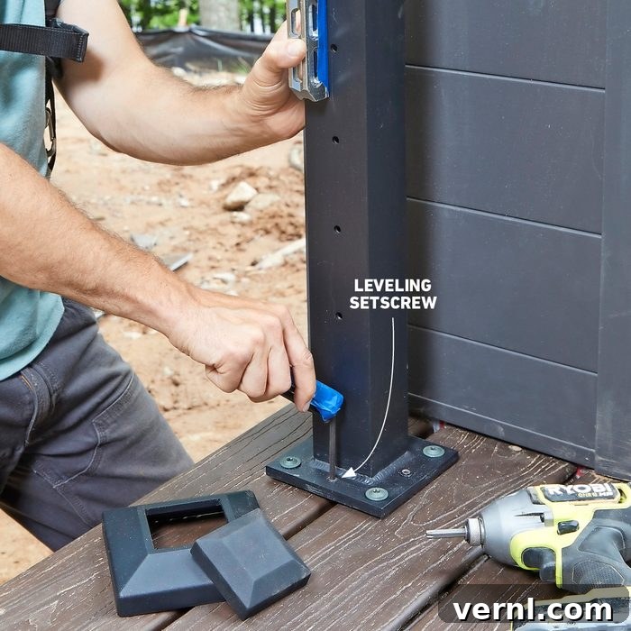 Unlock Your Outdoor Living: A Deck Building Guide 8 Surface-mount posts