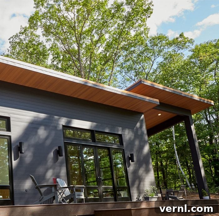 Elevate Your Cabin The Ultimate Guide to Siding Choices 7 Metal Siding