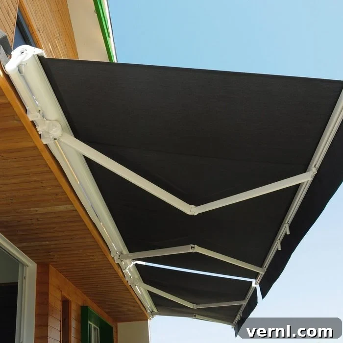 Understanding Awnings A Buyers Handbook 2 outdoor retractable awning on house