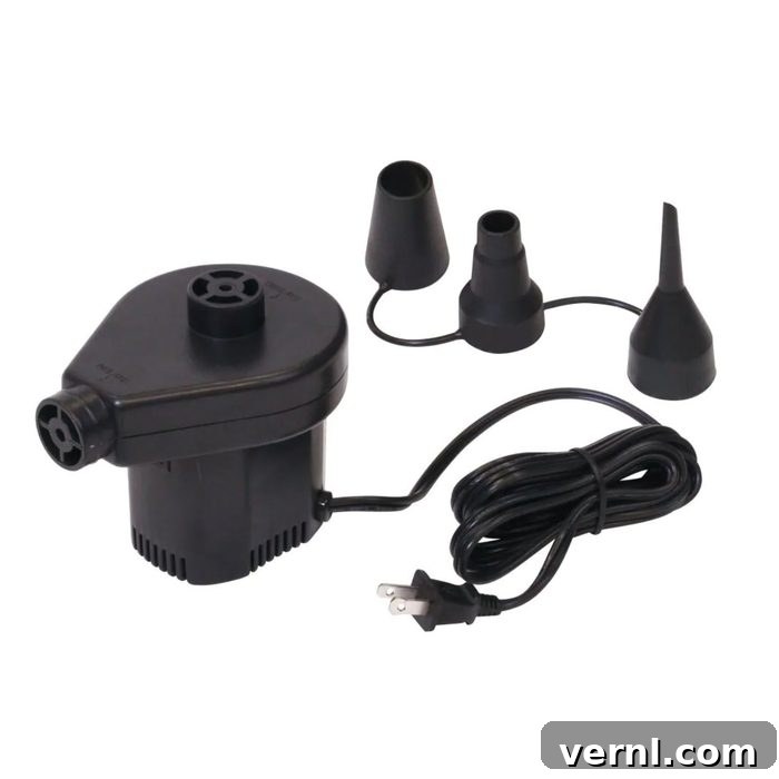 Effortless Pool Float Inflation 4 Smart Methods 2 Electric Air Pump for swim floaties