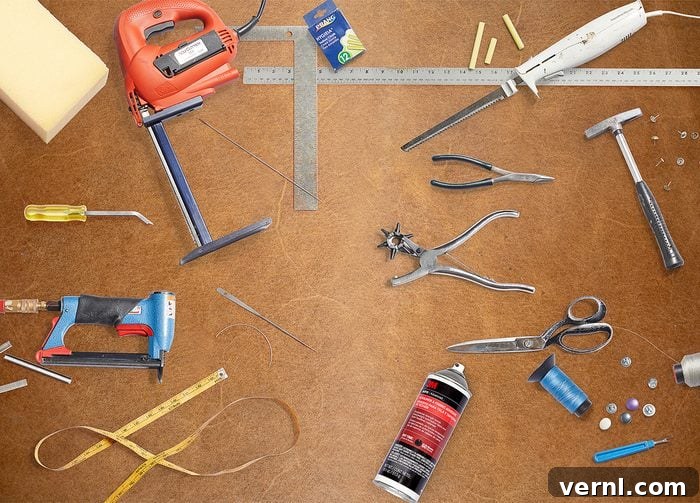 Revive Your Sofa Cushions and Covers 13 Nate Vanhoffwagen's Favorite Upholstery Tools