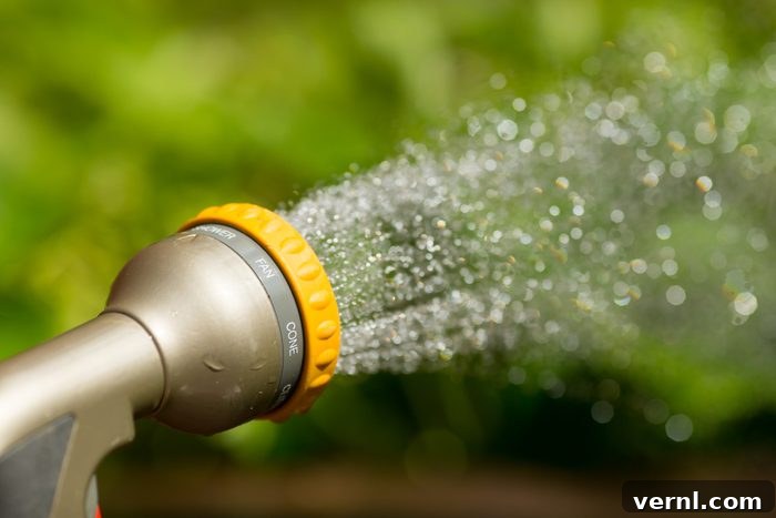 11 Essential Steps to Winter-Proof Your Lawn Today 3 Adjustable water sprayer