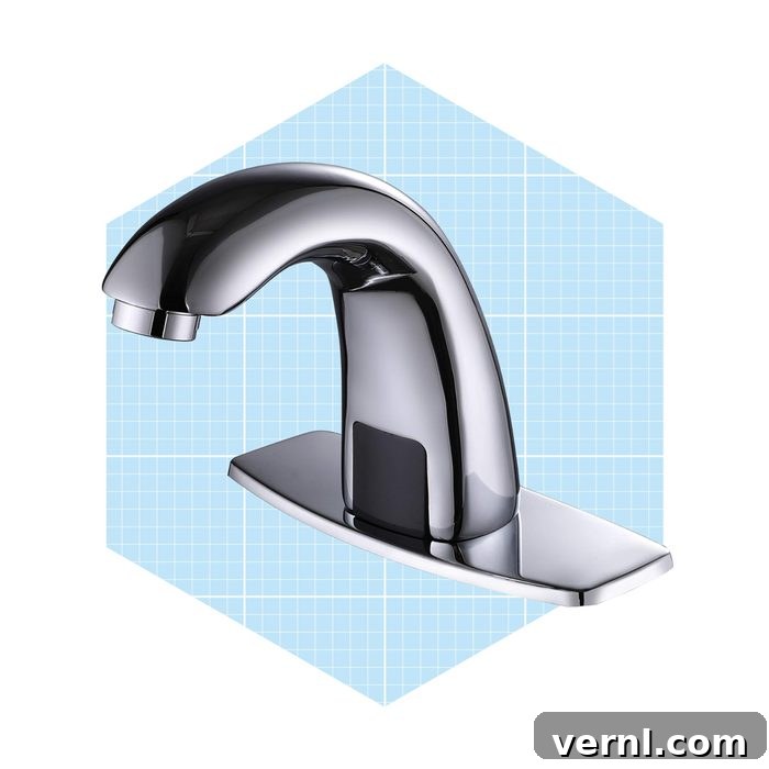 Hands-Free Harmony: Your Guide to Touchless Bathroom Faucets & Our Top 5 Picks 3 Charmingwater Touchless Bathroom Sink Faucet