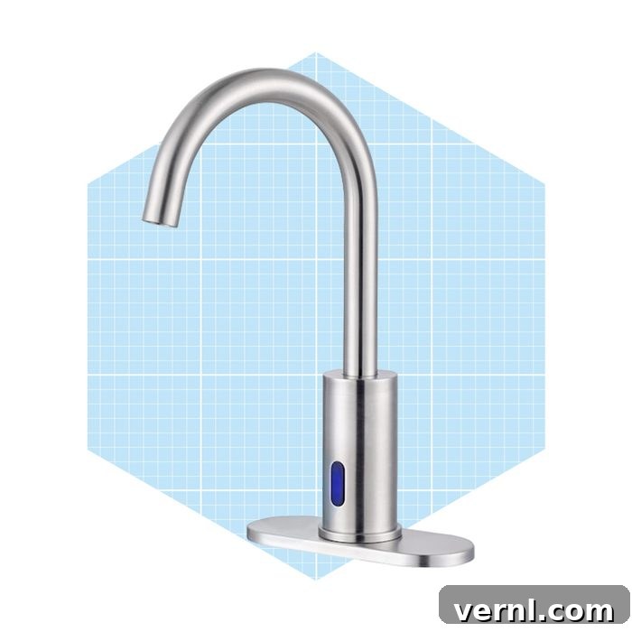 Hands-Free Harmony: Your Guide to Touchless Bathroom Faucets & Our Top 5 Picks 4 Wowow Touchless Bathroom Sink Faucet