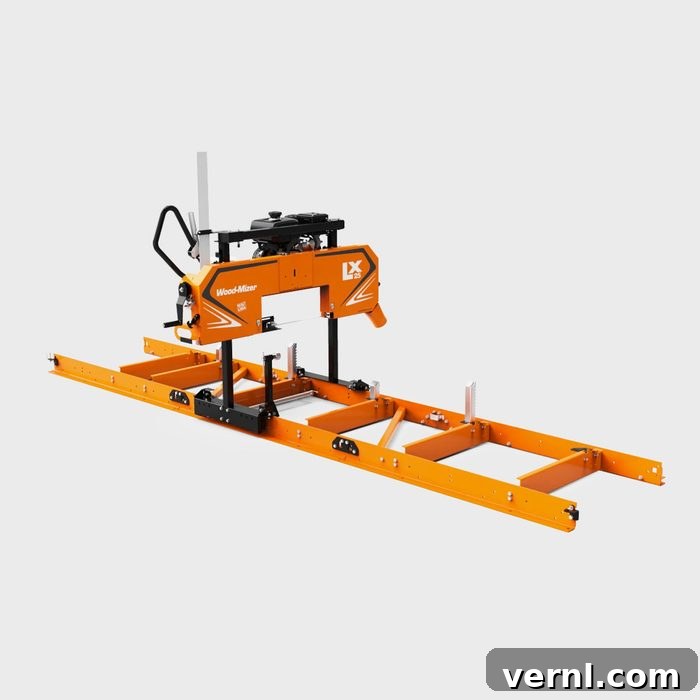 From Log to Lumber: The Portable Sawmill Handbook 3 Wood Mizer Lx2515