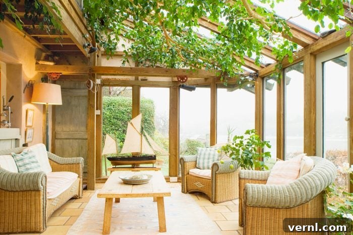 Sunroom or Screened Porch: Choosing Your Ideal Home Addition 2 Oak sunroom with ivy