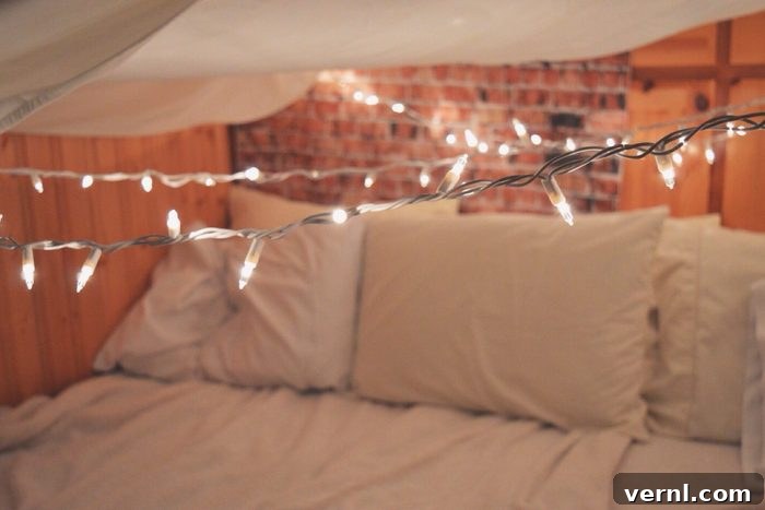 Mastering Bedroom Lighting Choices 7 Illuminated String Lights Over Bed At Home