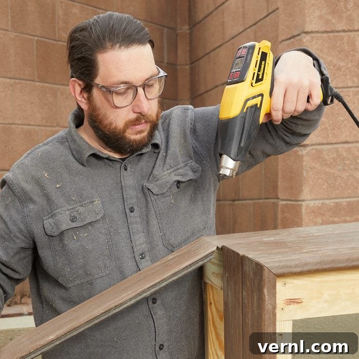 Family Handyman Approved: Fuel Your DIY with the Wagner Furno 700 Heat Gun 2 Wagner Heat Gun test