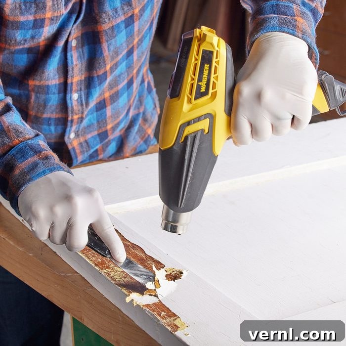 Family Handyman Approved: Fuel Your DIY with the Wagner Furno 700 Heat Gun 3 Wagner heat gun test