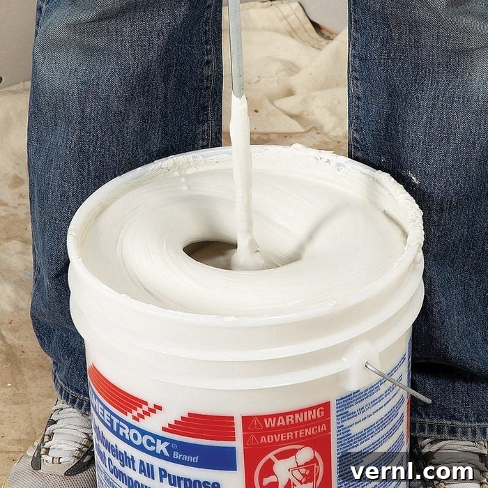 The Complete Drywall Guide for Homeowners 6 Fh08jau 490 15 009 Mix The Compound Homeowner's Guide To Drywall