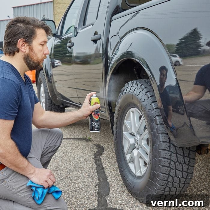 Making a Filthy Truck Shine with Dry Shine Ultimate Shine 2 Fh22d Tried It Dry Shine Spray 05 12 002 Did It Shine We Tried It Dry Shine Ultimate Shine Automotive Cleaner