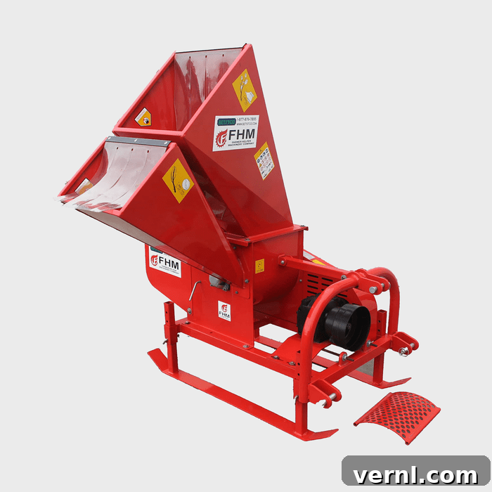 Demystifying PTO Wood Chippers 2 Farmer Helper Chipper/Shredder