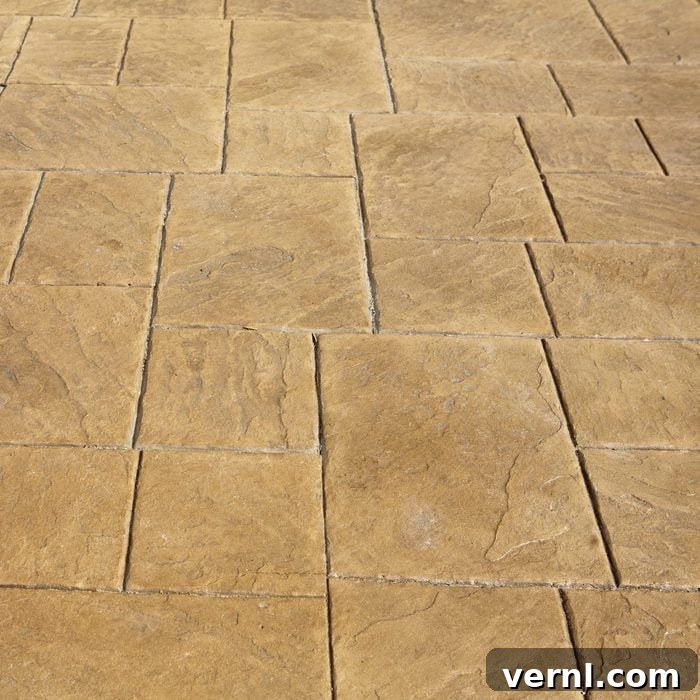 Stamped Concrete Patio