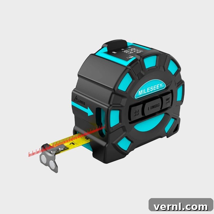 Ditch the Guesswork: Digital Tape Measures for the Savvy Homeowner 3 Laser Tape Measure 2 In 1 Mileseey By Rockseed Rechargeable Laser Measure Ecomm Amazon.com