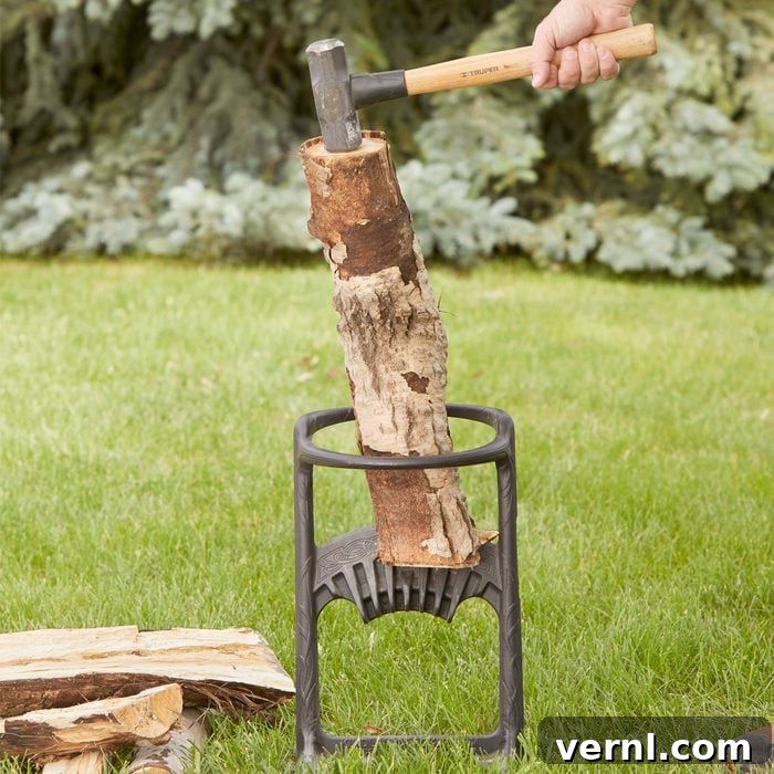 Kindling Cracker Odun Ayırıcı Gerçekten En İyisi mi 3 Fh22d Approved Kindlingcracker 06 09 003 Family Handyman Approved Kindling Cracker