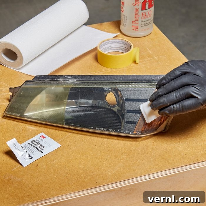 Easy DIY Headlight Restoration: Get Crystal Clear Lights 2 Fh22d 3m Headlight Kit 07 22 003 Family Handyman Approved 3m Restore And Protect Headlight Restoration Kit