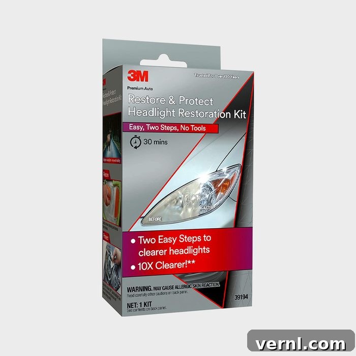 Easy DIY Headlight Restoration: Get Crystal Clear Lights 3 3m Auto Restore And Protect Headlight Restoration Kit Ecomm Amazon.com