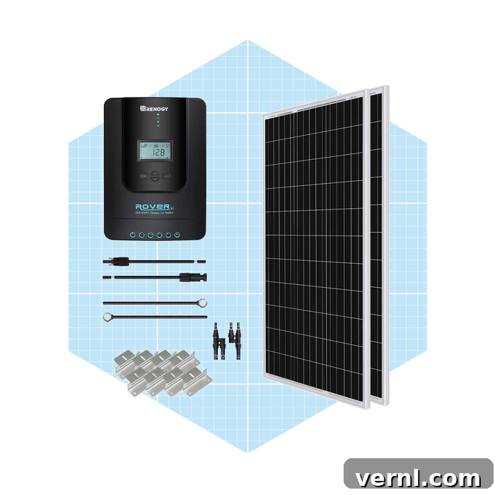 Top Solar Furnace, Electric, and PV-Powered Greenhouse Heaters: A Buyer's Guide 4 Renogy 200 Watt 12 Volt Monocrystalline Solar Panel Ecomm Via Amazon.com