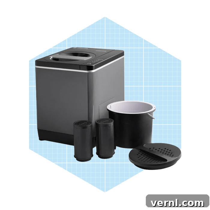 The Electric Composter: How This Modern Appliance Works 2 Vitamix FoodCycler F-50 - Countertop Electric Composter