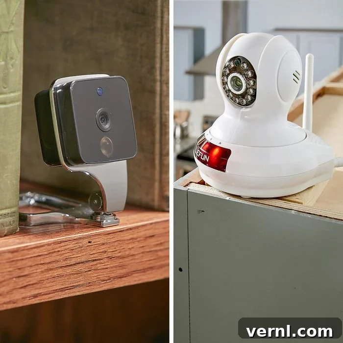Secure Your Home The Essential Guide to Camera Installation 4 Partially Wireless Security Cameras for Indoor Monitoring